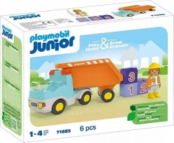 Playmobil Junior camion-benne basculant avec figurine