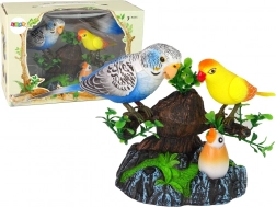 Singing Moving Parrots Colorful Tree