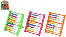 Plastic abacus with 90 beads 11 × 15 cm