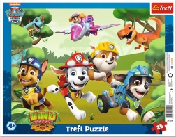 Puslespil Paw Patrol Fantastiske hundetricks 25 brikker
