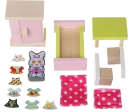 Mobili in legno per bambini per bambole Camera