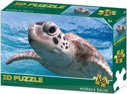 3D puzzle sea turtle