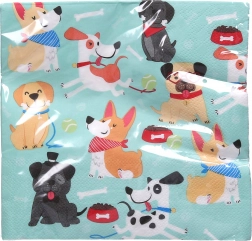 Party Napkins PES 33x33 cm, 20 pcs