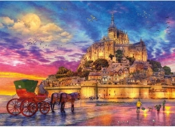 Puzzle Mont Saint Michel 1000 pezzi GIBSONS