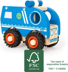 Small Foot dřevěné policejní auto