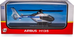 spasilački policijski helikopter airbus ec135 1:100 metalni model