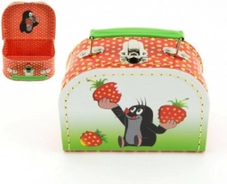 Kuffert Muldvarpen og jordbær 16 cm