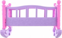 Culla in plastica per bambole 45 cm