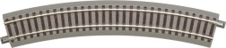 Roco geoLINE curved track R3 with roadbed