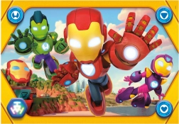 Puzzle CLEMENTONI Iron Man and Amazing Friends MAXI 104 pieces