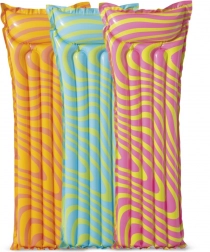 Matelas gonflable avec motif coloré