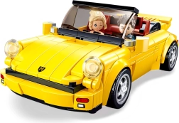 Yellow sports car Sluban ModelBricks
