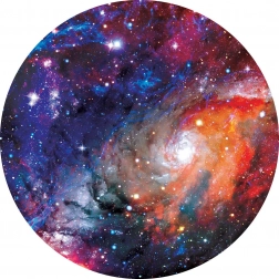 Round Puzzle Galaxy: Space 500 Pieces