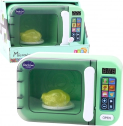 Children's Microwave Oven with Sounds and Lights Green