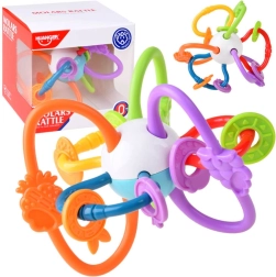 Sensory Teether with Rattle for Babies