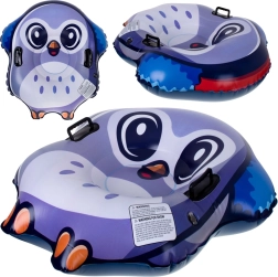 Oppustelig sneslædering pingvin 95 × 103 × 26 cm