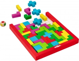 Puzzle in legno Tetris