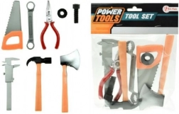 Kunststof gereedschapsset voor kinderen 7 stuks
