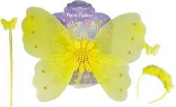 Costume da girasole per bambini con ali