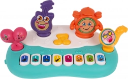 Interaktives Kinderklavier mit Instrumentenklängen