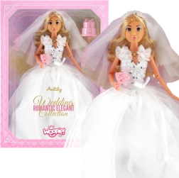 Poupée Woopie Lily 30 cm mariée avec accessoires de mariage