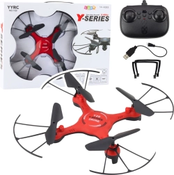 Drone with LED effects red
