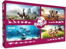 Mega set of 60 pieces Faunica Animal Planet Dino/Safari/Ocean/Farm