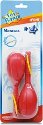 Maracas rouges – set de 2 pièces