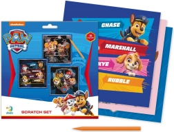 Scratch Art Pictures Paw Patrol Heroes 21 × 21 cm