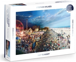 Coney Island Day and Night Puzzle 1500 Pieces