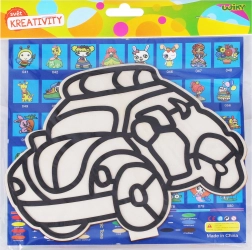 Creative Set for Kids – Wooden Picture with Foam Clay