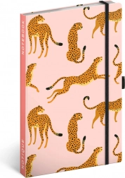NOTIQUE Leopard Lined Notebook 13 × 21 cm
