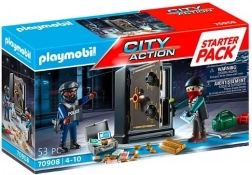 Playmobil City Action zestaw startowy – włamanie do sejfu