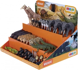 Cardboard Display Zoo Animals by Mojo