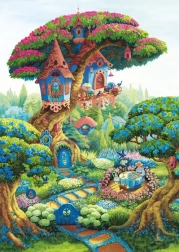 Puzzle Secret Garden 1000 Pieces MAGNOLIA