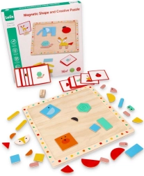 Puzzle magnetico con forme