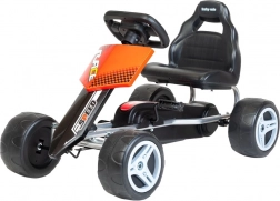 Go-kart a pedali per bambini Baby Mix Speedy rosso