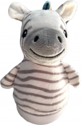 Sleepy zebra with effects 16 cm