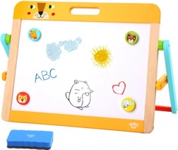 Otroška magnetna in kredna tabla 2v1 Tooky Toy