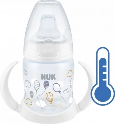 NUK Training Baby Bottle with Temperature Control 150 ml White