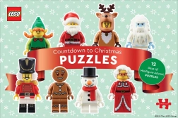 LEGO julekalender puslespil – 12 mini-puslespil á 48 brikker