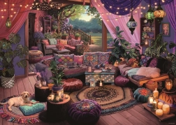 Ravensburger Puzzle My Cozy Boho Retreat 1000 Pieces