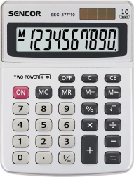 SEC desktop calculator with 10-digit LCD display