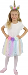 Dziecięcy kostium jednorożca z tutu spódnicą