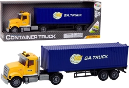 Tovorno vozilo s prikolico z učinki in pogonom