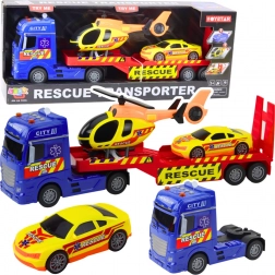 Reševalni komplet s helikopterjem in avtomobilom