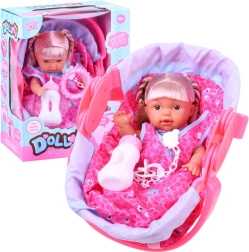 Doll with Carrier and Accessories