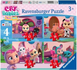 Puzzle 4 u 1 CRY BABIES od Ravensburgera