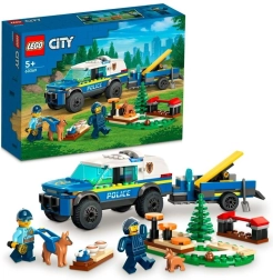 LEGO City K9 police dog training in the field
