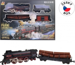 Vlaková súprava s parným efektom na batérie